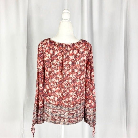 🍄Host pick 💕 NWT Lucky Brand peasant top size PS - Picture 8 of 13